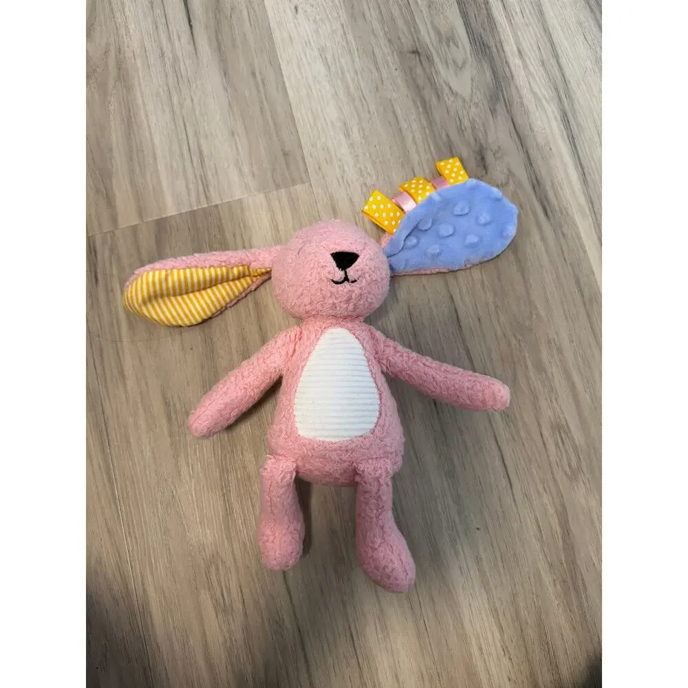 Make Believe Ideas 2021 Pink Bunny Rabbit Sensory Stuffed Animal Plush Infant